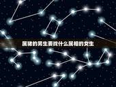 属猪的男生要找什么属相的女生，属猪的男生与哪个生肖女生最配