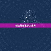 新生儿起名字大全男，男宝宝取名字大全