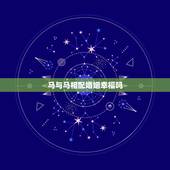 马与马相配婚姻幸福吗，马和马是上等婚姻