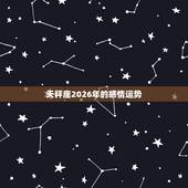 天秤座2026年的感情运势，天秤座在2016年运势