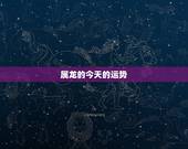 属龙的今天的运势，问属龙的今年运势如何，谢谢