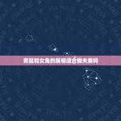 男鼠和女兔的属相适合做夫妻吗，男属鼠的和女属兔的配吗