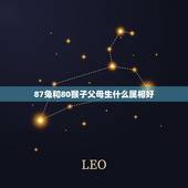 87兔和80猴子父母生什么属相好，87年属兔和80年属猴的相配吗