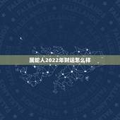 属蛇人2022年财运怎么样，2022年属蛇人的财运方位