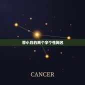 带小月的两个字个性网名，带月字优雅的网名