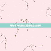 男君子马和猴的属相适合结婚吗，属马的和属猴的适合结婚吗