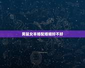 男鼠女羊婚配婚姻好不好，属鼠男与属羊女相配婚姻好不好？