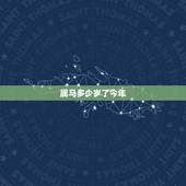 属马多少岁了今年，属马最命苦出生日期