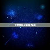 金牛座月运势2022年，金牛座2021年的全年运势
