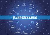 网上算命的是怎么做到的，网上的算命一般都是根据什么的？