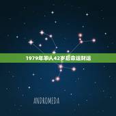1979年羊人42岁后命运财运，1979年生属羊一生运程