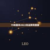 79年属羊2022年运势完整版，1979年男2022年运势