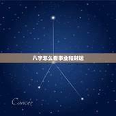 八字怎么看事业和财运，生辰八字事业运