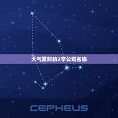 大气聚财的2字公司名称，大气聚财的公司名字