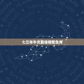 七三年牛女最佳婚配生肖，属牛女的和什么属相相配