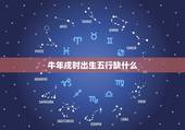 牛年戌时出生五行缺什么，戌时出生的男孩五行属什么