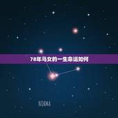 78年马女的一生命运如何，78年属马女9月29日农历生一生运势