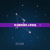 怎么能快速怀上男宝宝，怎么样才能怀上孩子