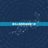 属马人的桃花运在哪一年，78年属马女2021年走桃花运过后几年又走霉运