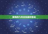属狗的几月出生最好命运，属狗的几月出生好