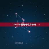 2023年属兔哪个月份好，202几年属兔