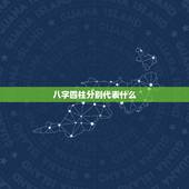八字四柱分别代表什么，女性八字四柱分别代表什么