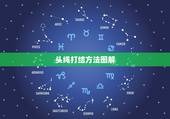 头绳打结方法图解，皮筋头绳打结步骤