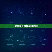 免费算正缘桃花何时到，八字排盘 请哪位大师帮忙看下我的正缘桃花何时出现