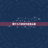 两个人八字合不合怎么看，测算两个人八字合不合