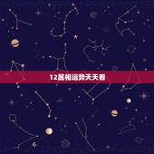 12属相运势天天看，属相 星座运势？