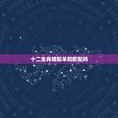 十二生肖婚配羊和蛇配吗，属相蛇和羊配吗？