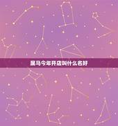 属马今年开店叫什么名好，属马的和什么属相做生意好