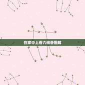 在家中上香六根香图解，在家拜佛上香上几根