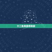 十二生肖排序年龄，十二生肖排序年龄1997年