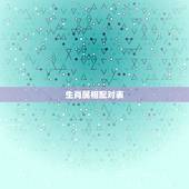 生肖属相配对表，属火相生相克婚配