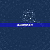 羊和属虎合不合，91属羊男和98属虎女