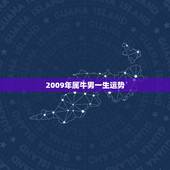 2009年属牛男一生运势，2009年出生男孩命运