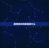 属狗相冲的属相是什么，生肖属狗的人相克属相