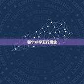 哪个xi字五行属金，五行中的金代表什么？是黄金