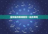 鼠和鼠的属相能在一起共事吗，属羊与属鼠能共事吗