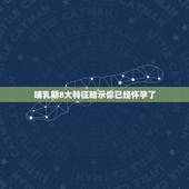 哺乳期8大特征暗示你已经怀孕了，哺乳期怎么判断自己是否怀孕？