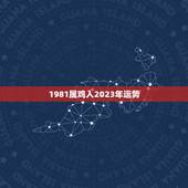 1981属鸡人2023年运势 81年鸡2023年运势如何