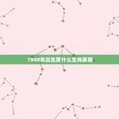 1948年出生属什么生肖属相，1948年出生的属啥