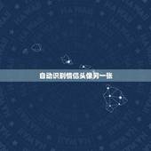 自动识别情侣头像另一张，有什么软件就是一张图片放进去就能自动匹配出情侣