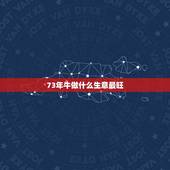 73年牛做什么生意最旺，35岁有一劫属牛85