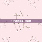 1979年生属羊一生运程，1979年属羊的人有什么运程性格如何？一生中
