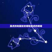 属虎的和属蛇的婚配属虎的婚姻，属虎和属蛇相配吗？可以结婚吗？