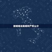 新婚姻法离婚财产怎么分，新婚姻法夫妻在离婚时怎样分割财产