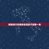 再婚进行时相亲坐错桌子是哪一集，富二代相亲坐错位置是什么电视？