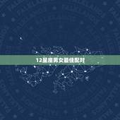 12星座男女最佳配对，十二星座男女最佳匹配值！速求速求！
